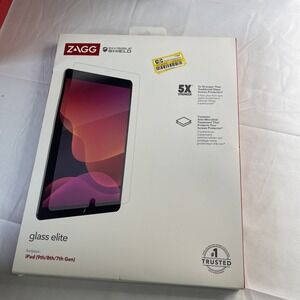 NEW SEALED ZAGG InvisibleShield Glass Elite Screen Protect iPad 10.2 7th-9th Gen